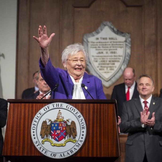 Alabama Gov. Kay Ivey treated for dehydration at campaign rally